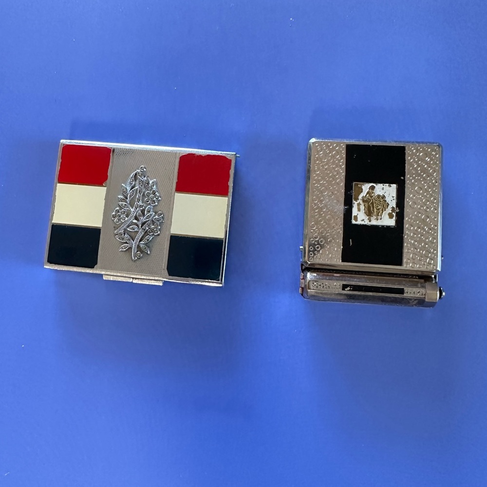 Two Vintage Makeup Compacts